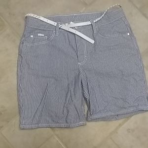 Striped Spring Shorts
